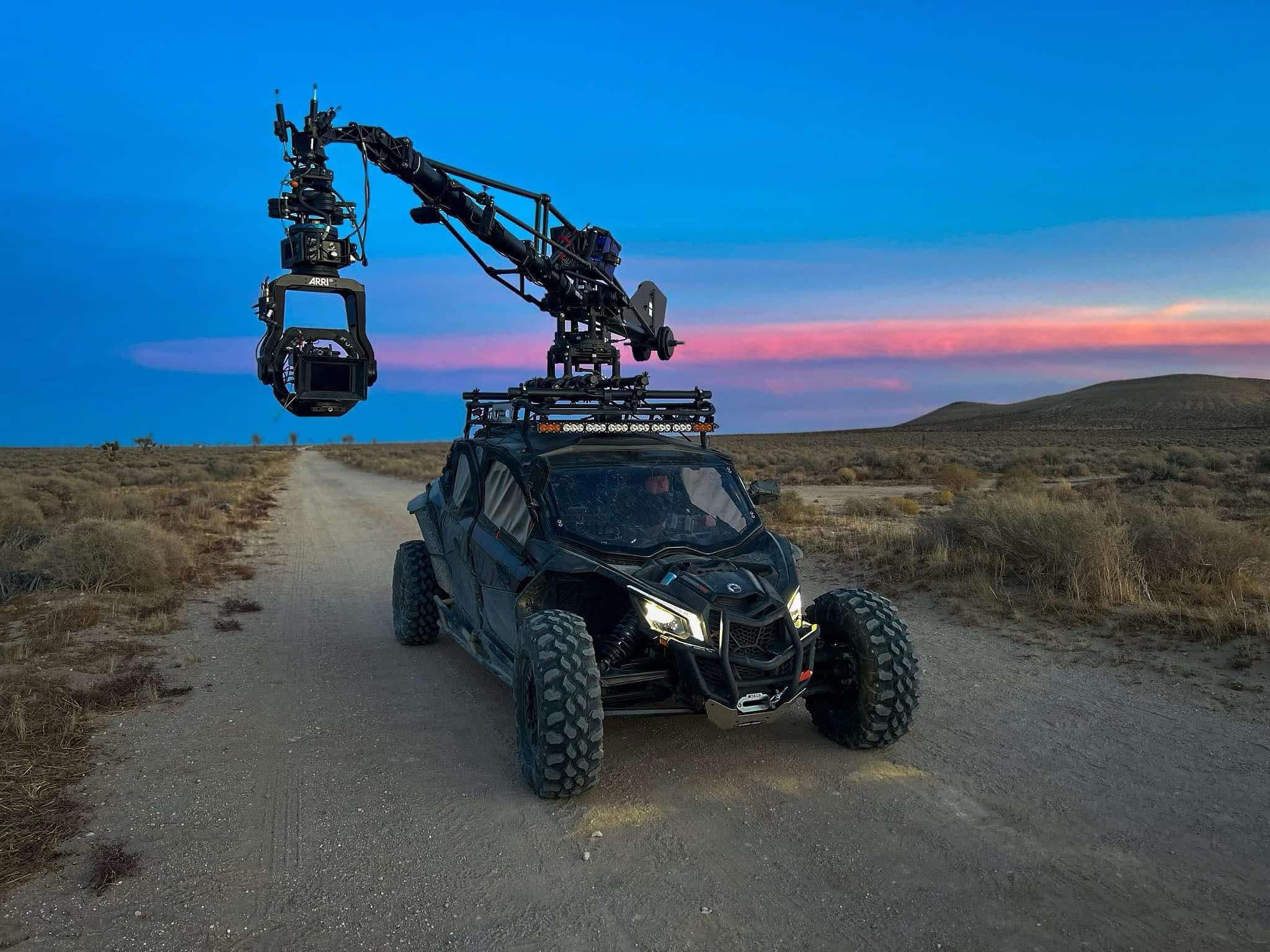 professional filming off road locations in USA